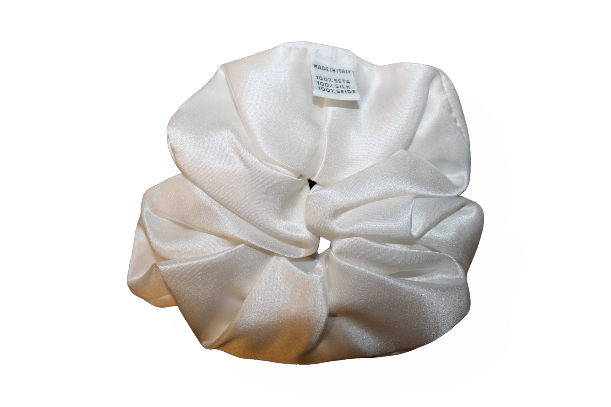 Fermacoda sartoriale Bardot in seta bianco - Q7LAB | Italian brand of luxury accessories crafted by artisans