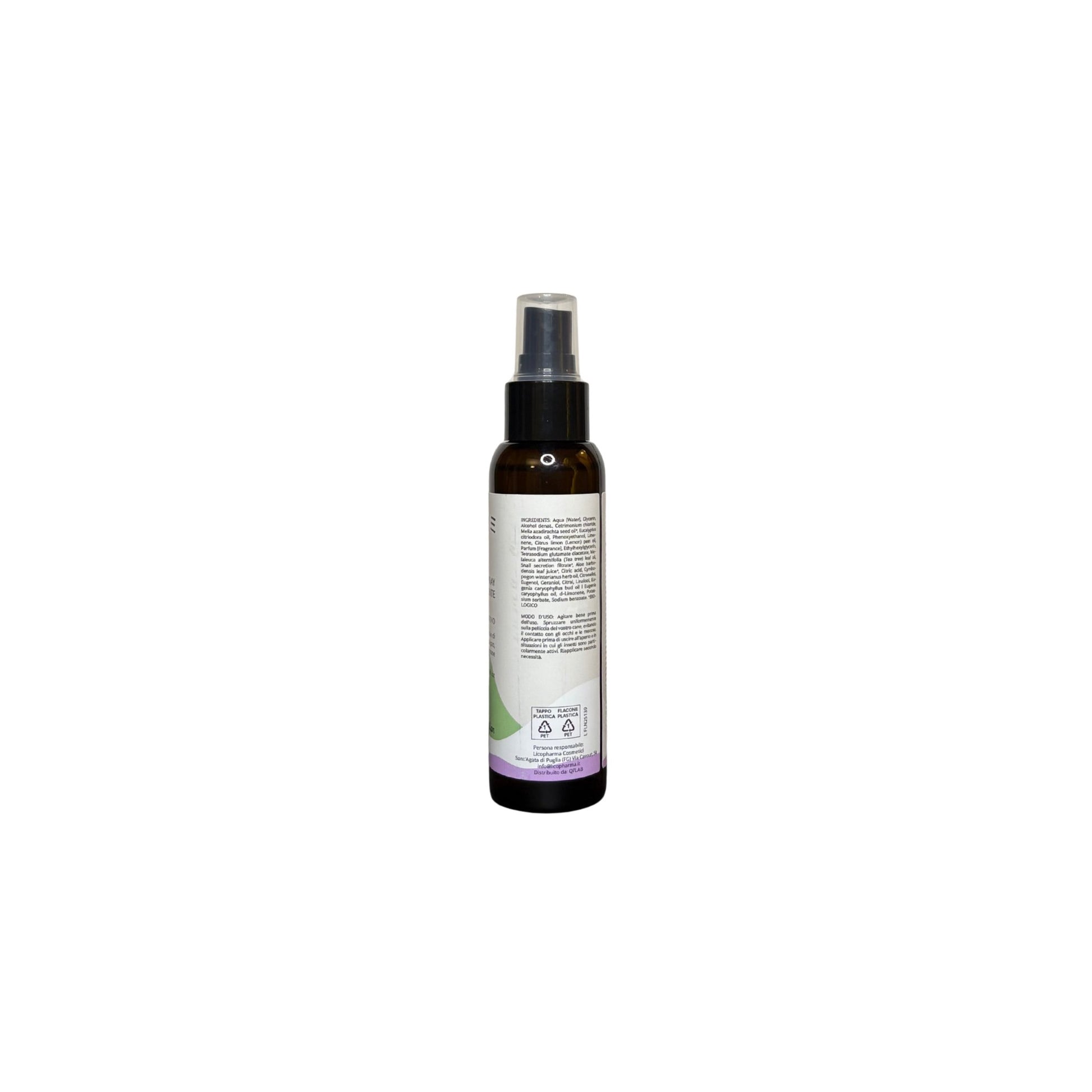 Izanami Q7Lab insect repellent spray lotion lightweight protective body care spray for daily defense against insects and environmental stress