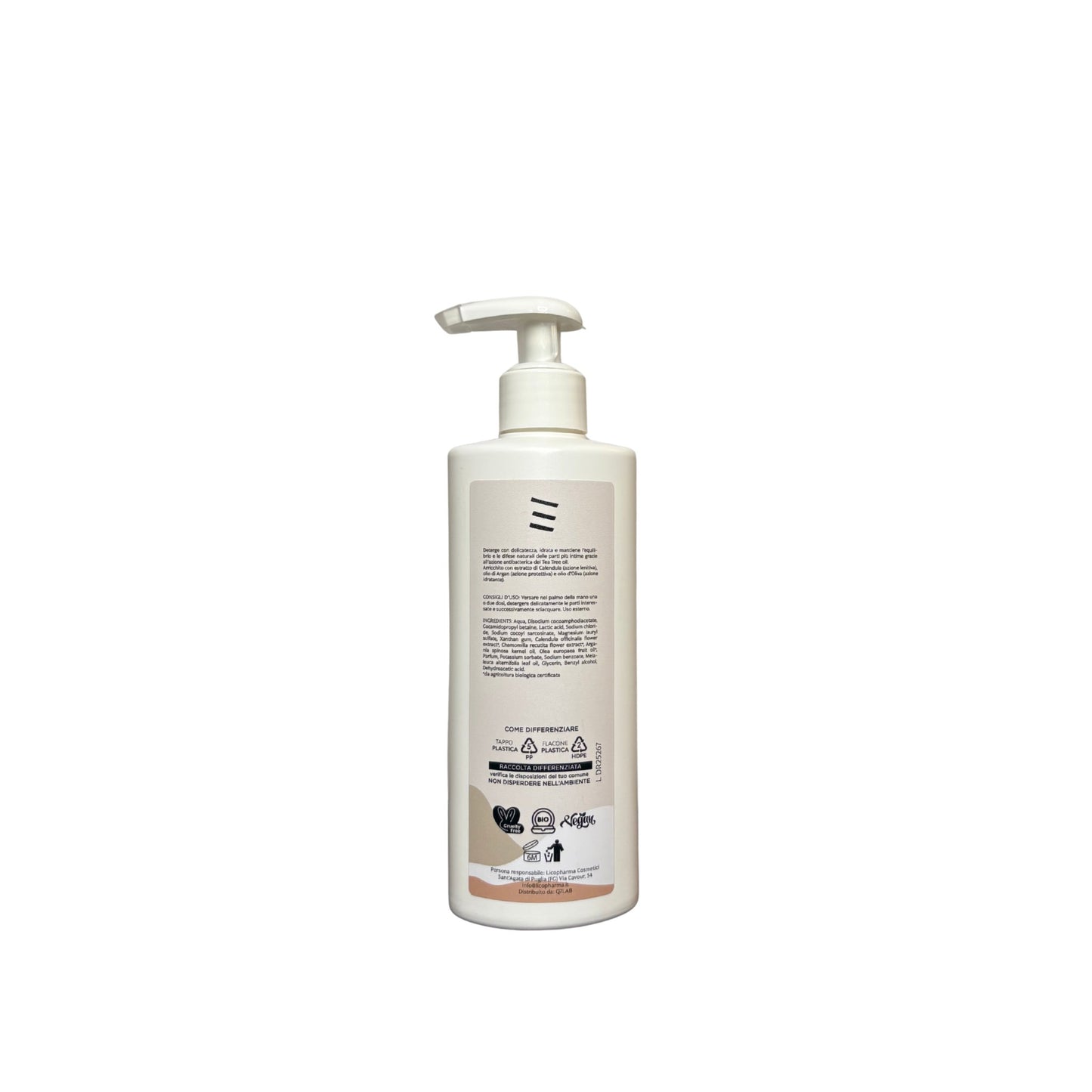 Izanami Q7Lab intimate cleansing gel gentle daily intimate hygiene care with soothing and balancing formula for sensitive skin
