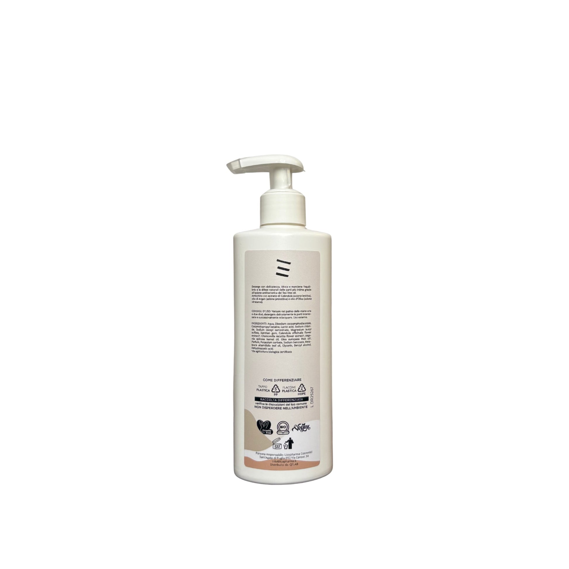 Izanami Q7Lab intimate cleansing gel gentle daily intimate hygiene care with soothing and balancing formula for sensitive skin