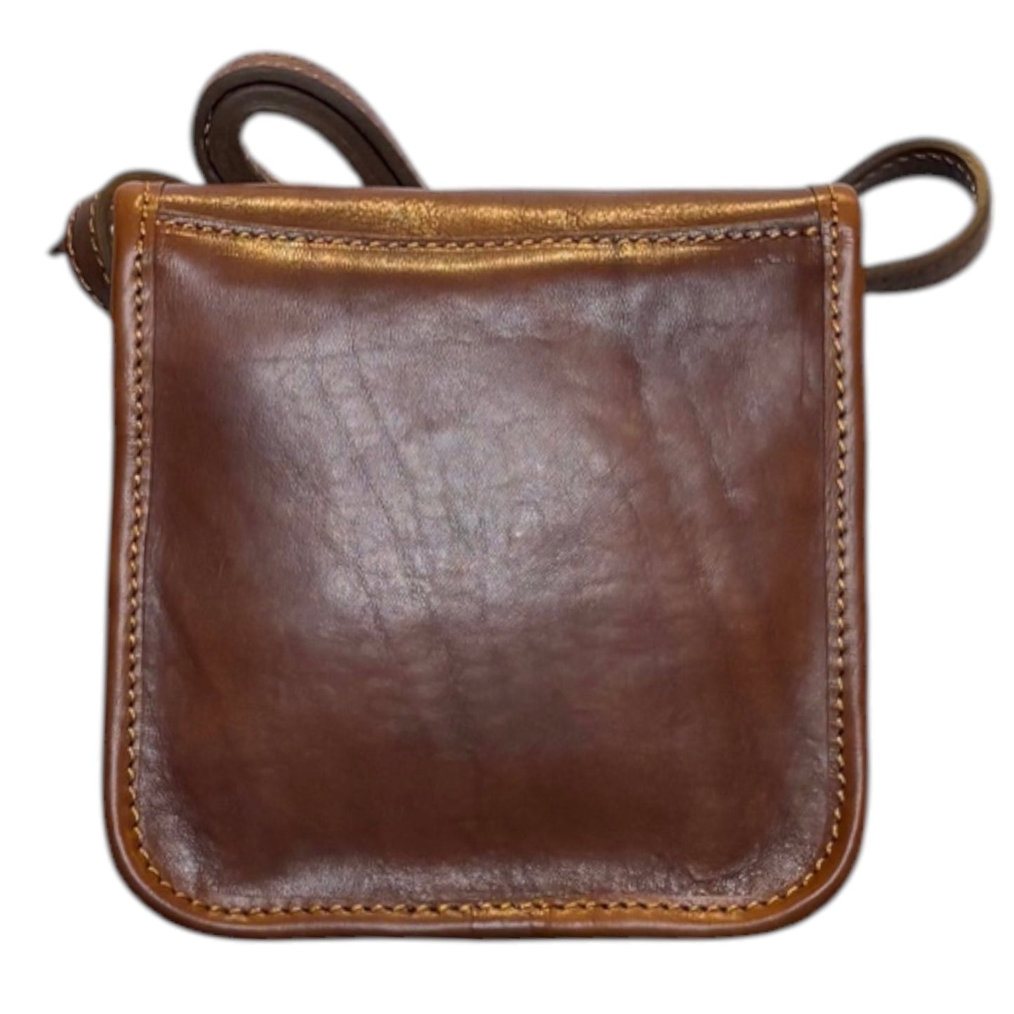 Q7Lab Nyx leather crossbody bag handcrafted premium leather shoulder bag with elegant minimalist design and functional everyday organization